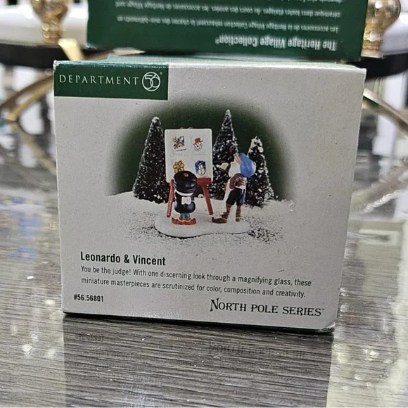 SOLD - Department 56 Leonardo & Vincent - Picture 6 of 8